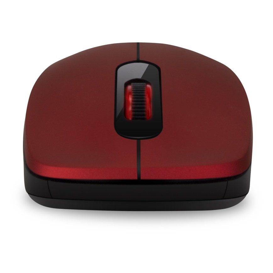 CONNECT IT CMO-2230-RD - Rato silencioso sem fios MUTE 1200 DPI 1xAA preto/vermelho