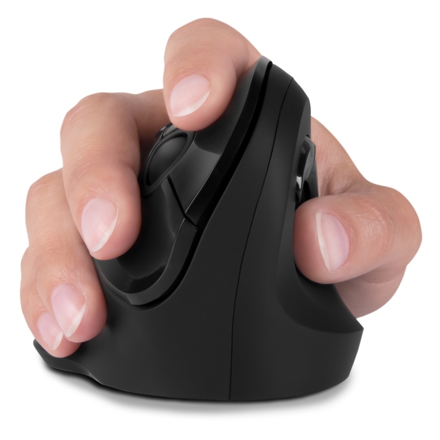 CONNECT IT CMO-2700-BK - Rato sem fios ergonómico 800/1200/1600 DPI 1xAA preto