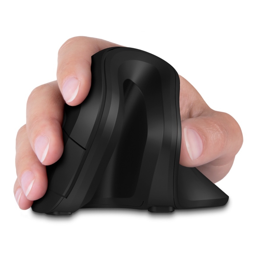 CONNECT IT CMO-2900-BK - Rato sem fios ergonómico 800/1200/1600 DPI 1xAA preto