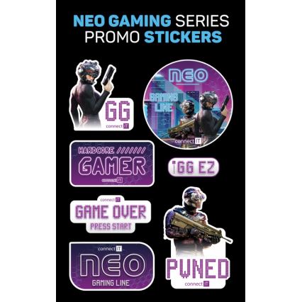 CONNECT IT CMO-3591-BK - Rato gamer com fio LED RGB 500-7200 DPI preto