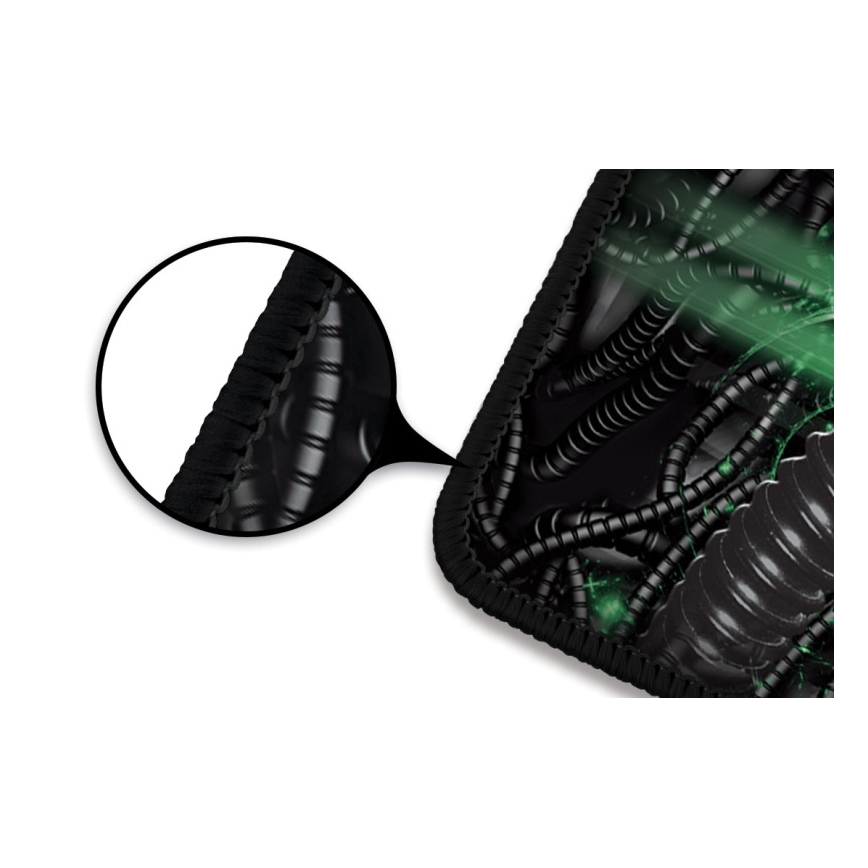 CONNECT IT CMP-1110-LG - Base para teclado e rato 88,6x24,5 cm preta/verde