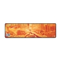 CONNECT IT CMP-1140-LG - Tapete para teclado e rato 88,6x24,5 cm laranja