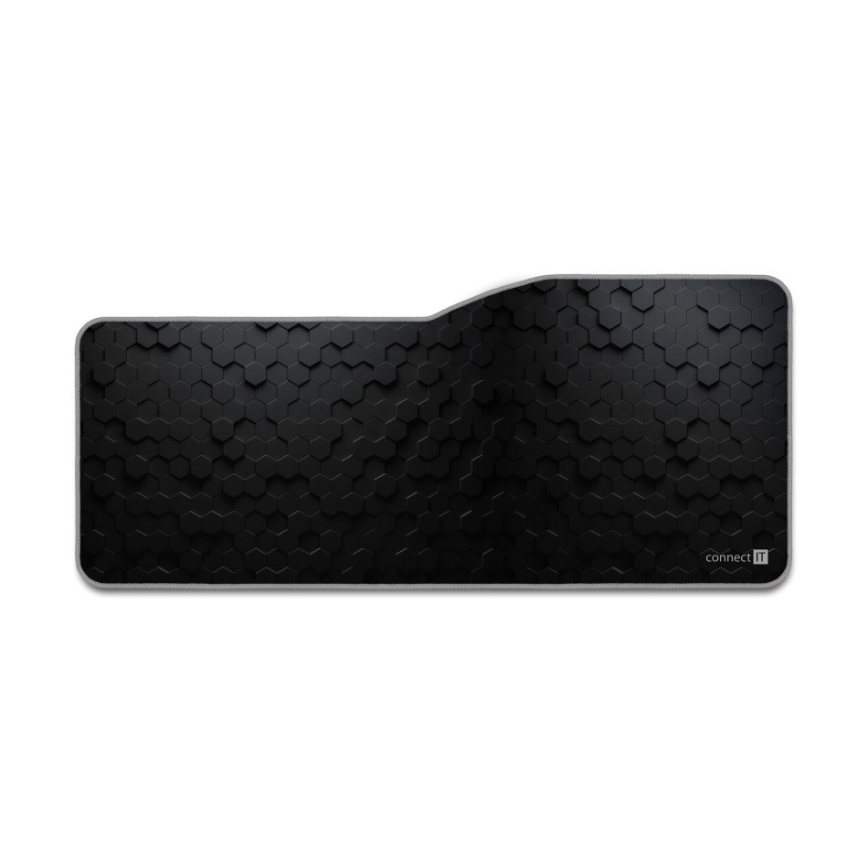 CONNECT IT CMP-2000-XL - Tapete para teclado e rato 79,5x34,5 cm preto