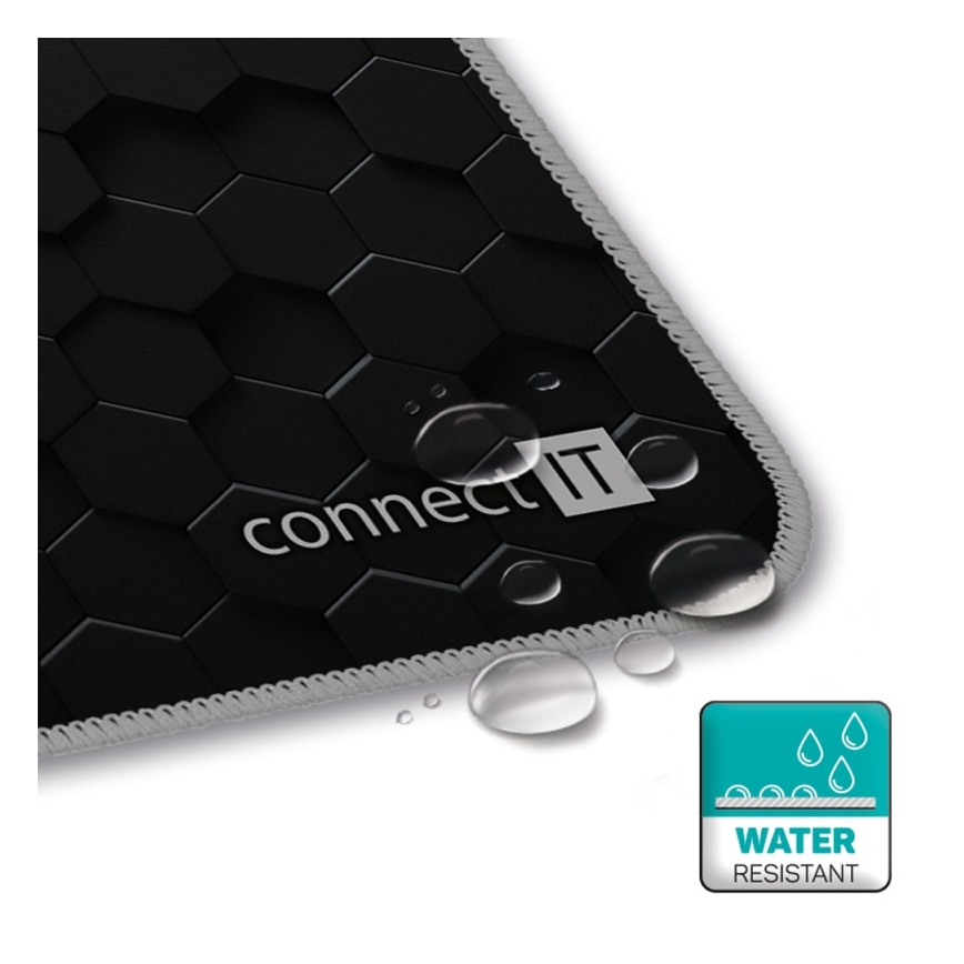 CONNECT IT CMP-2000-XL - Tapete para teclado e rato 79,5x34,5 cm preto