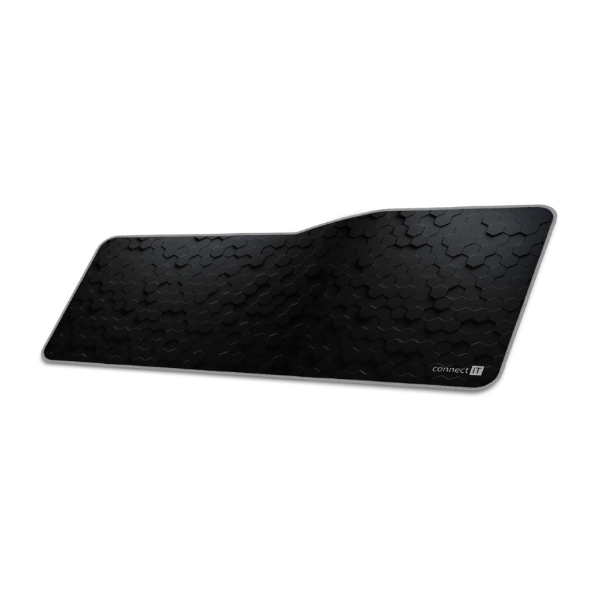 CONNECT IT CMP-2000-XL - Tapete para teclado e rato 79,5x34,5 cm preto