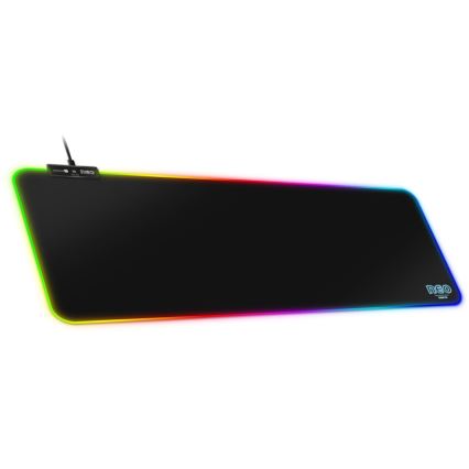 CONNECT IT CMP-3100-LG - Teclado e tapete de rato gaming LED RGB 80x30 cm preto