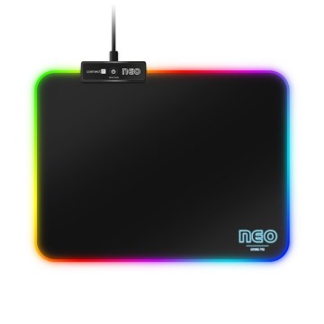 CONNECT IT CMP-3100-SM - Tapete de jogo LED RGB para rato 32x24,5 cm preto