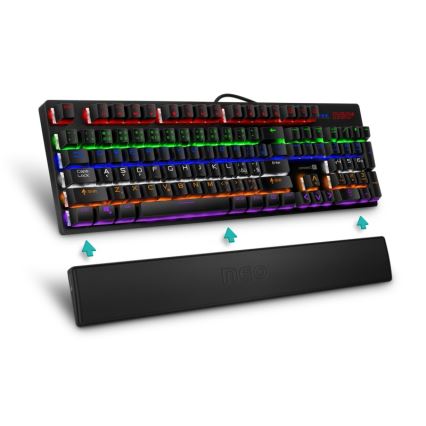CONNECT IT CMP-3590-LG - Tapete ergonómico para teclado preto