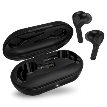 CONNECT IT HEP-5300-BK - Auscultadores sem fios com microfone 300 mAh + 2x 35 mAh preto