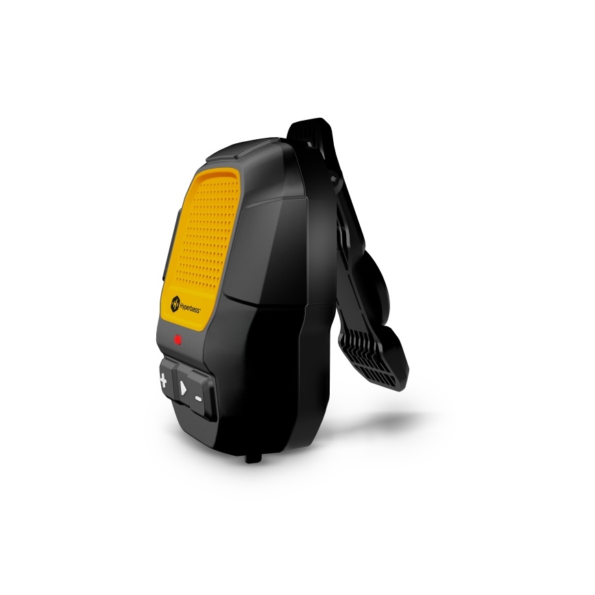 CONNECT IT HSP-1010-BK - Coluna sem fios com microfone ClipBEAT 2W/5V 560 mAh IPX7 preto/amarelo