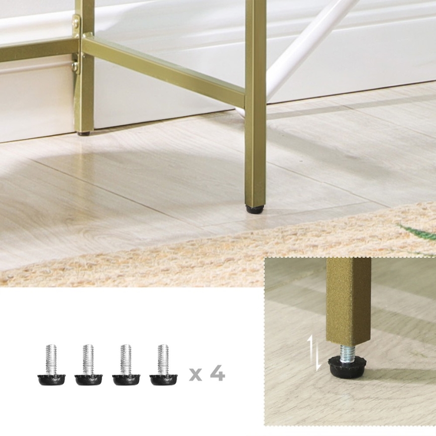 Consola CIREL dourada