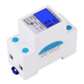 Contador de eletricidade digital monofásico para carril DIN DDS528L