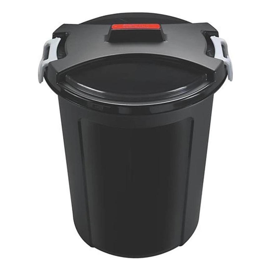 Contentor de lixo HEIDRUN 46 l preto