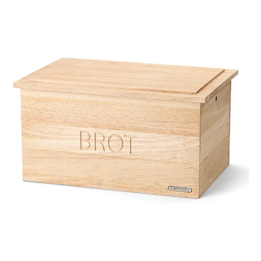 Continenta C3141 - Caixa de pão 34,5x23 cm borracha de figueira