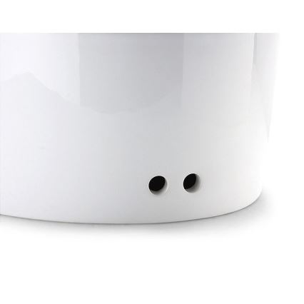 Continenta C3930 - Caixa para pães com tampa 30x23 cm branco/seringueira