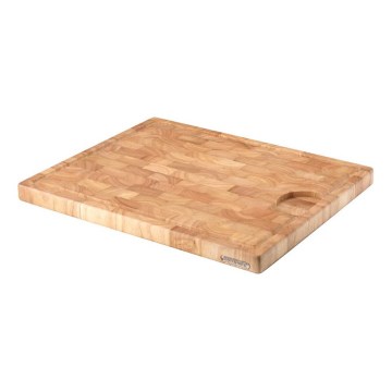 Continenta C4005 - Tábua de Cozinha 42x34 cm em Madeira de Seringueira
