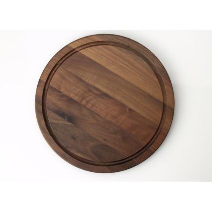 Continenta C4205 - Tábua para servir bifes d. 28 cm de nogueira