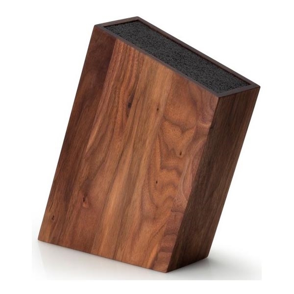 Continenta C4250 - Suporte para facas com encaixe flexível 19x28,5 cm nogueira