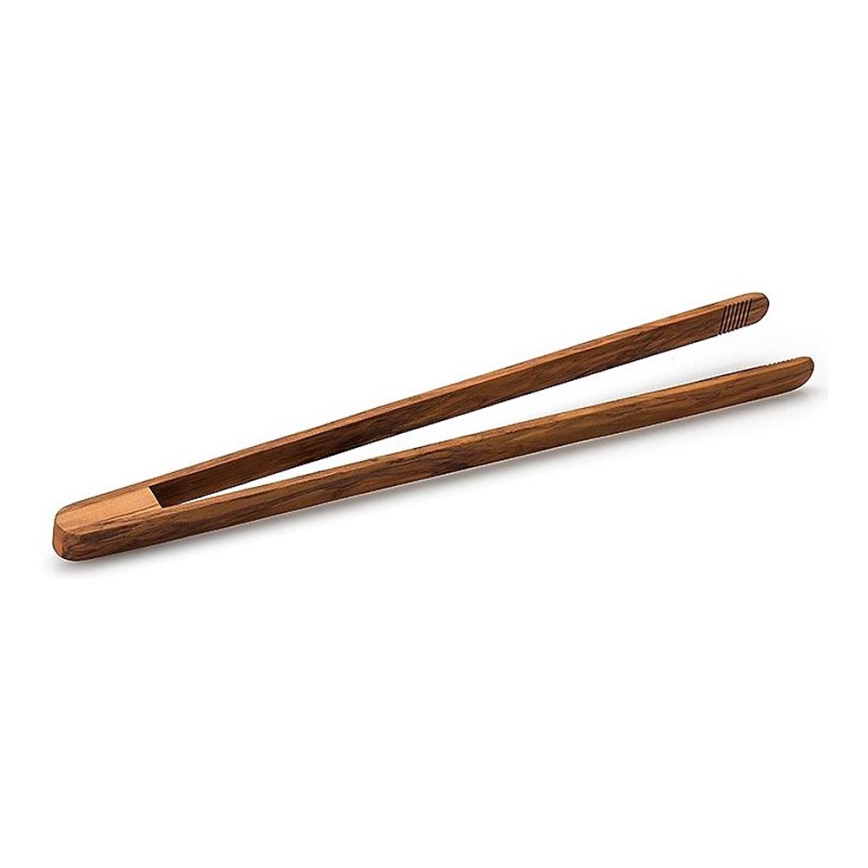 Continenta C4941 - Pinça de cozinha 40 cm madeira de oliveira
