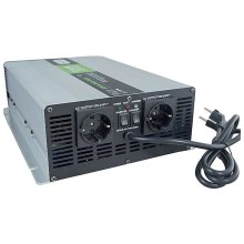 Conversor de voltagem 2000W/12/230V + UPS