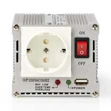 Conversor de voltagem 300W/24/230V + USB