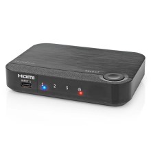 Conversor profissional HDMI de três portas 4K USB-C para HDMI