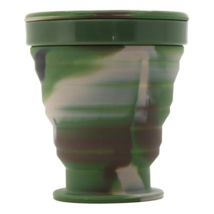 Copo dobrável de silicone 200 ml