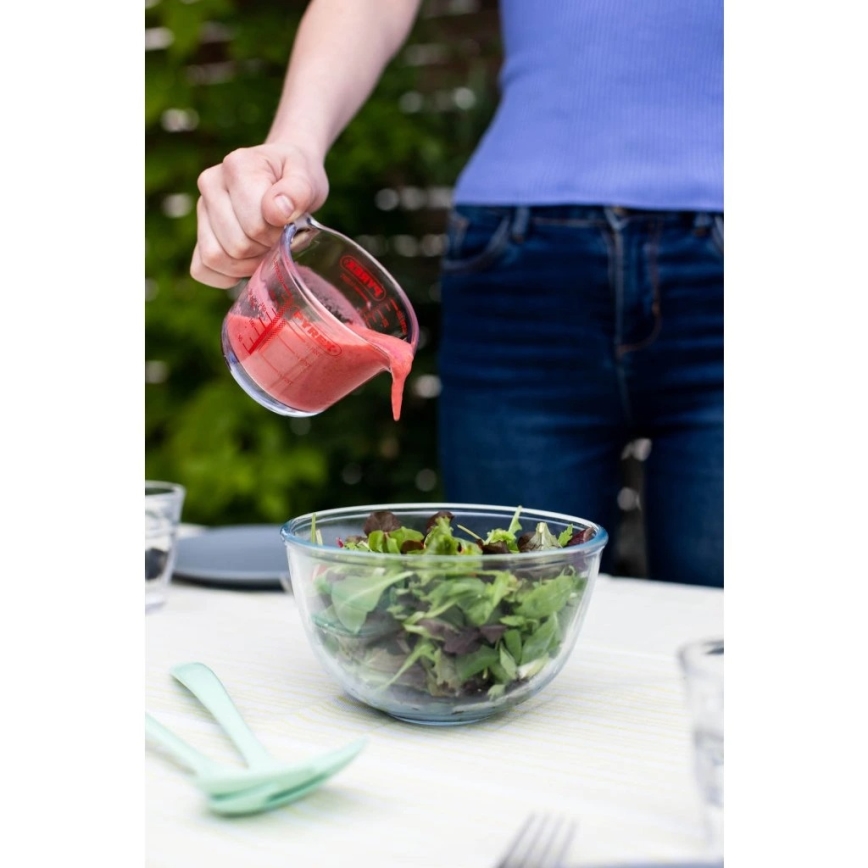 Copo medidor de vidro PYREX 0,25 l