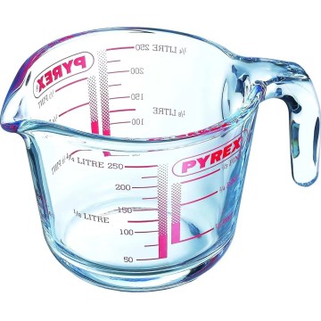 Copo medidor de vidro PYREX 1 L