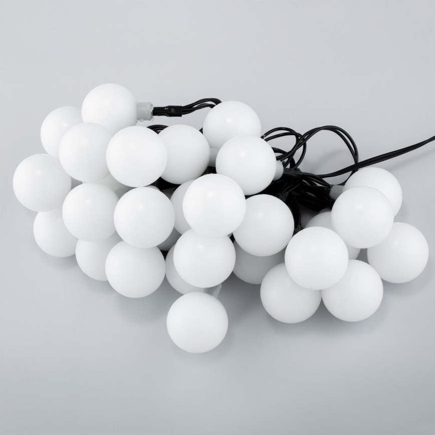 Cadeia de Luzes Solar LED RGB PARTY 30xLED/1,2V 400 mAh 3,9 m IP44