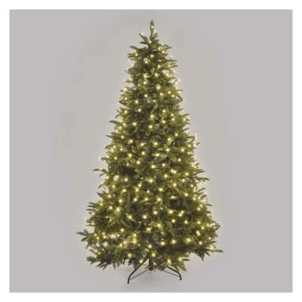 Cordão de 480 LEDs/8 funções 53 m IP44 branco quente