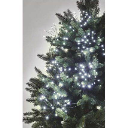Cordão de LED 300 LEDs / 8,2 m — branco frio