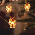 Cordão de luzes de Natal LED 20xLED/2xAA 2,2m branco quente