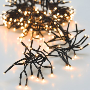 Cordão de luzes de Natal LED para exterior 1512xLED/230V/8 funções 14 m IP44 branco quente