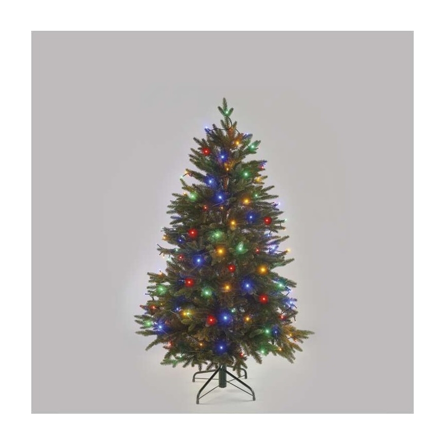 Cordão de luzes de Natal para exterior LED, 180 LEDs / 23 m, IP44, multicolorido