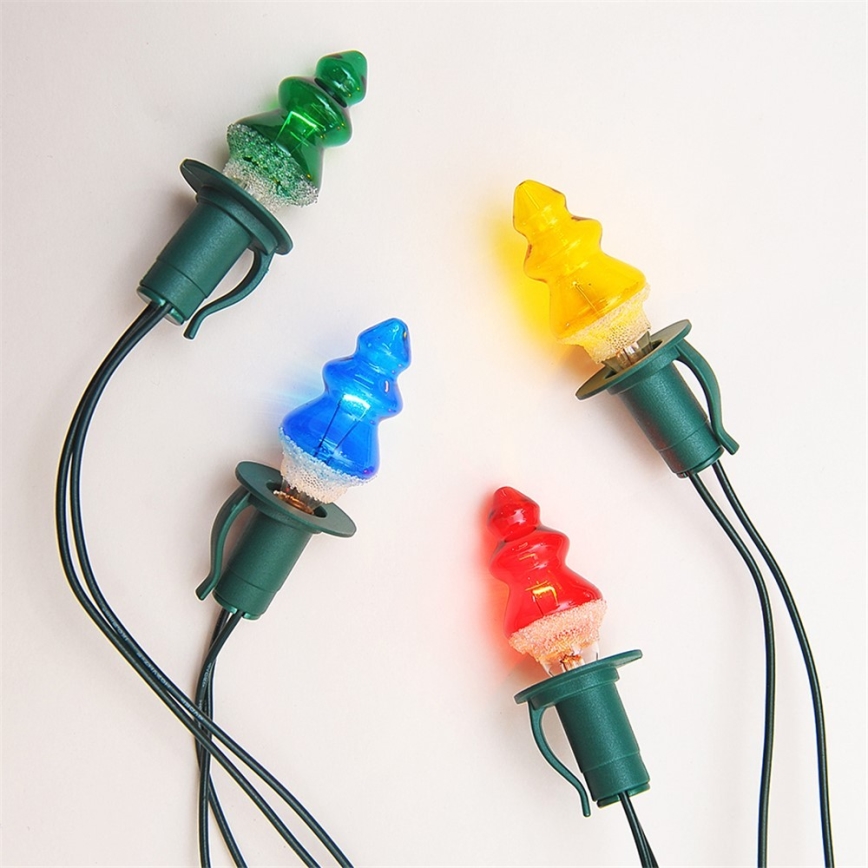 Cadeia de luzes de Natal TREE 12xE10 10,7m multicolor, Fabricado na República Checa