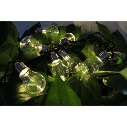 Cordão de luzes LED decorativo SMOLDER 2,1 m 10xLED/2xAA