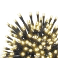 Cordão de luzes LED para exterior 100xLED/15m IP44 branco quente