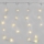 Cordão de luzes LED para exterior, 54 LEDs, 8 funções, 6,7 x 0,7 m, IP44, branco quente