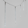Cordão de luzes LED para exterior ICICLE, 480 LEDs, 14 m, IP44, branco frio
