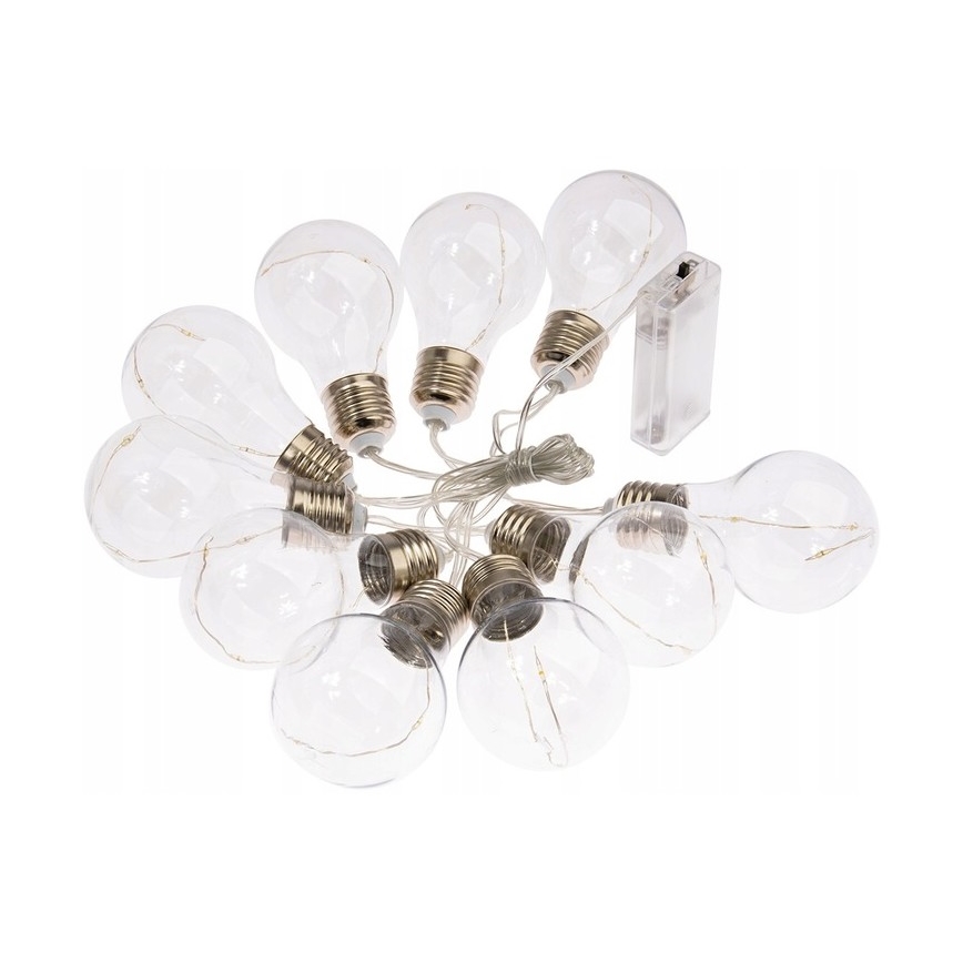 Cordão decorativo LED SMOLDER 2,1 m 10xLED/2xAA