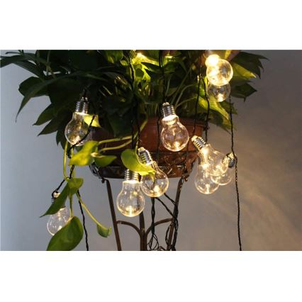 Cordão decorativo LED SMOLDER 2,1 m 10xLED/2xAA