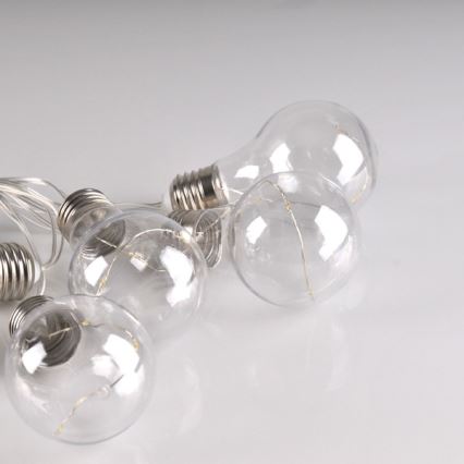 Cordão decorativo LED SMOLDER 2,1 m 10xLED/2xAA