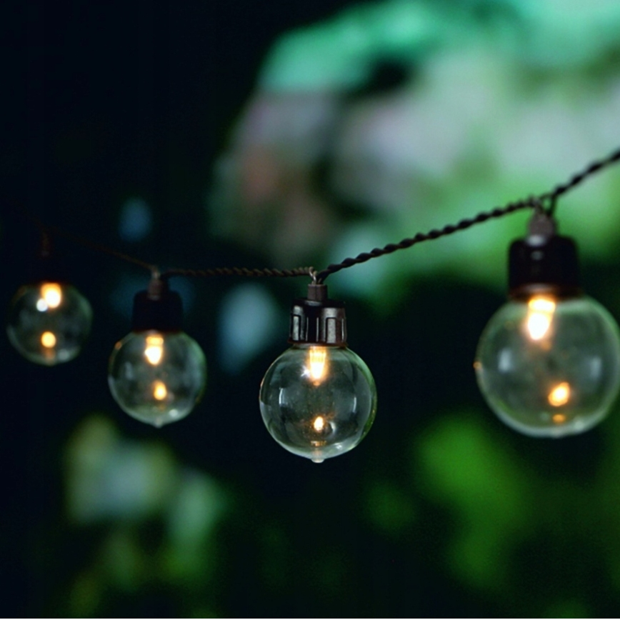 Cordão decorativo solar 20xLED/8 funções 500 mAh 7,6 m IP67 branco quente