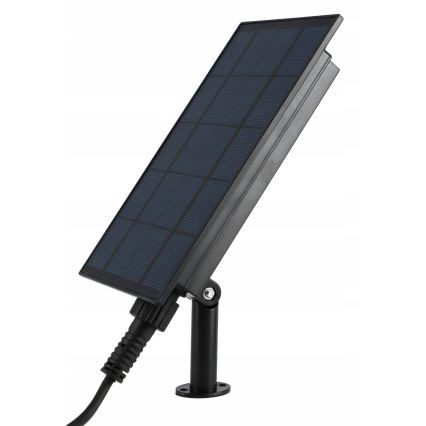 Guirlanda decorativa solar LED RGB regulável 15 LEDs/18 funções USB 6 m IP44 preto + controlo remoto