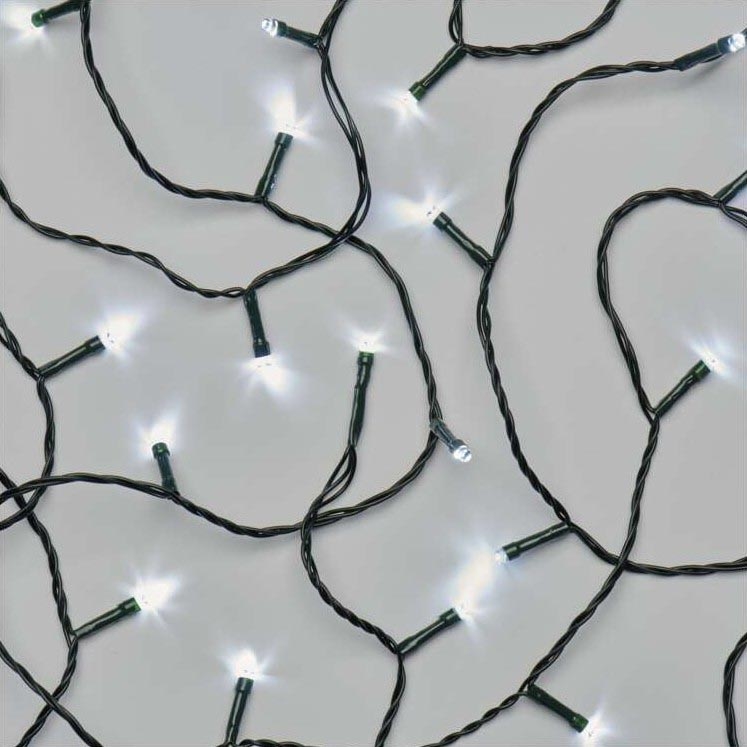 Cordão luminoso de Natal LED para exterior 40xLED/9m IP44 branco frio