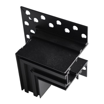 Corner bracket MAGNETIC TRACK black