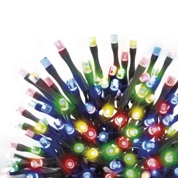 Corrente de Natal exterior LED 100xLED/15m IP44 multicolor