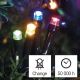 Corrente de Natal exterior LED 180xLED/8 modes 23m IP44 multicolor