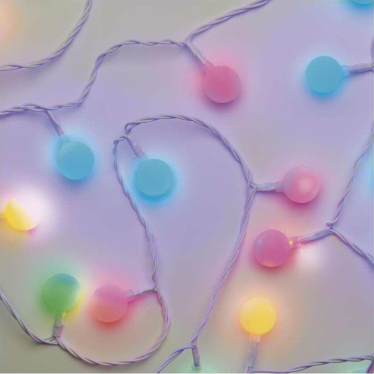 Corrente de Natal exterior LED 40xLED/9m IP44 multicolor